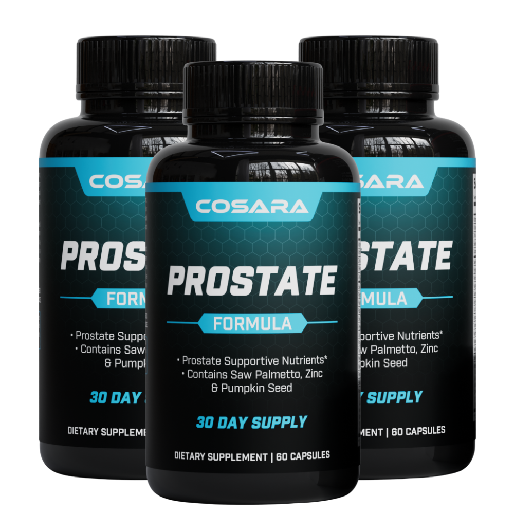 3 flasker prostata støtte
